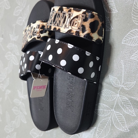 Pink Victoria Seceret Sliders - Picture 6 of 6